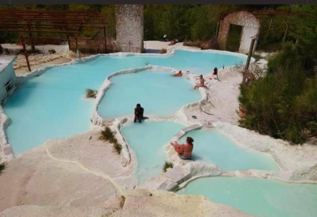 Апартаменты A Casa Di Ale Баньи-Сан-Филиппо Экстерьер фото